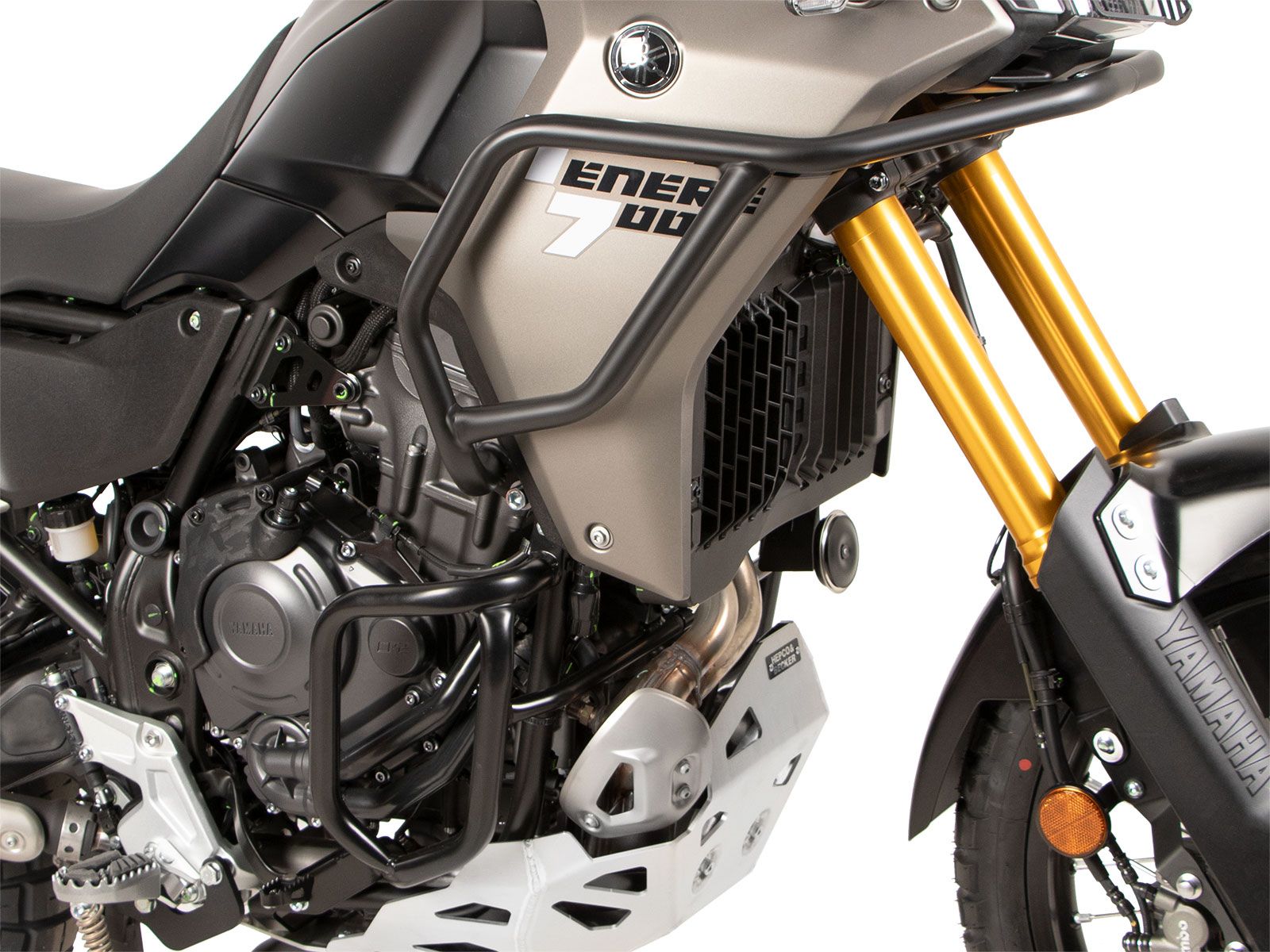 Tankschutzbügel schwarz für Yamaha Ténéré 700 (25-) Hepco & Becker