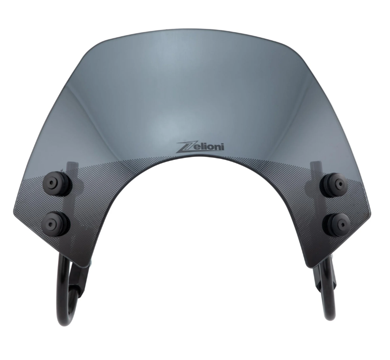 Flyscreen ZELIONI Racing für Vespa GTS/​GTS Super/​GT/​GT L 125-300ccm, schwarz getönt