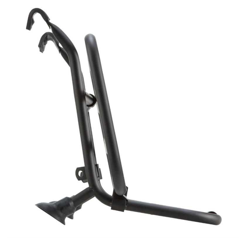 Gepäckträger vorne für Vespa PX 80-200ccm, klappbar, schwarz