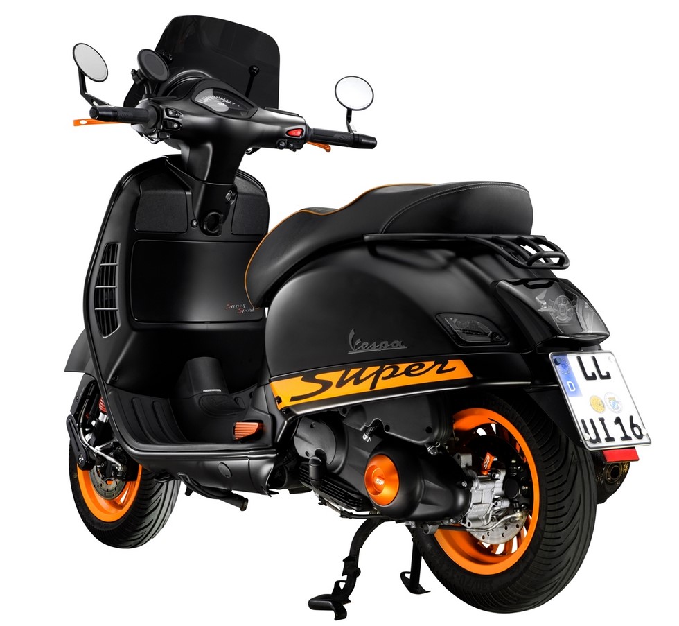Abdeckung Variodeckel für Vespa, orange matt