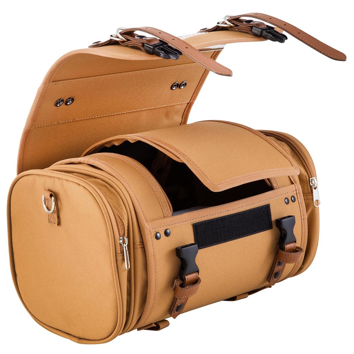 Tasche "Classic" klein für Vespa - braun, Nylon