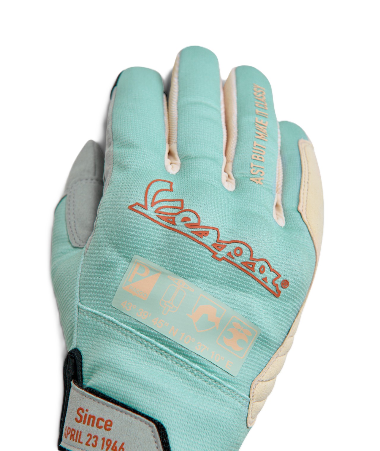 Vespa Handschuhe türkis DEC