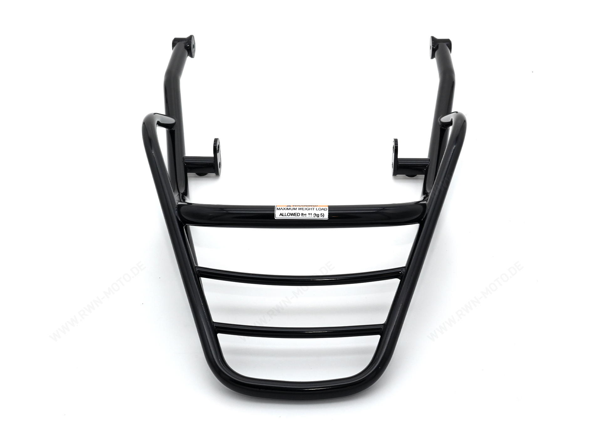 Gepäckträger, hinten, schwarz, starr für Moto Guzzi V7 850 2021-