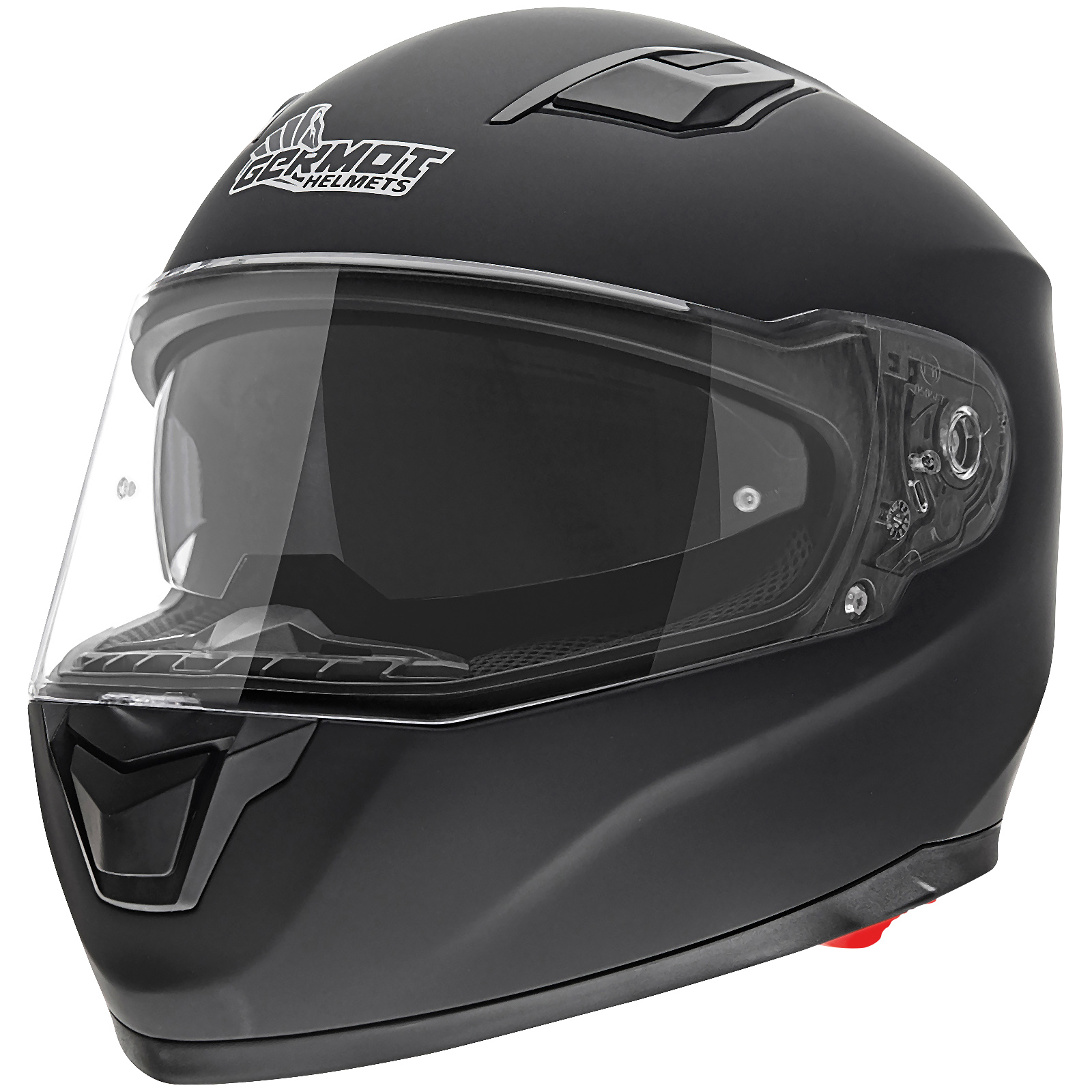 Germot Integralhelm GM 330, matt-schwarz
