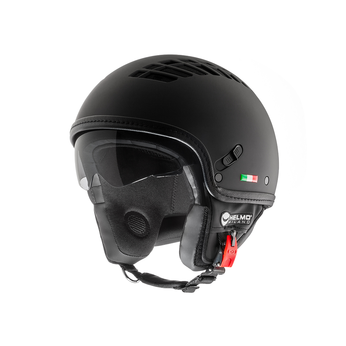Helmo Milano Demi Jet, ViaColVento, schwarz, matt