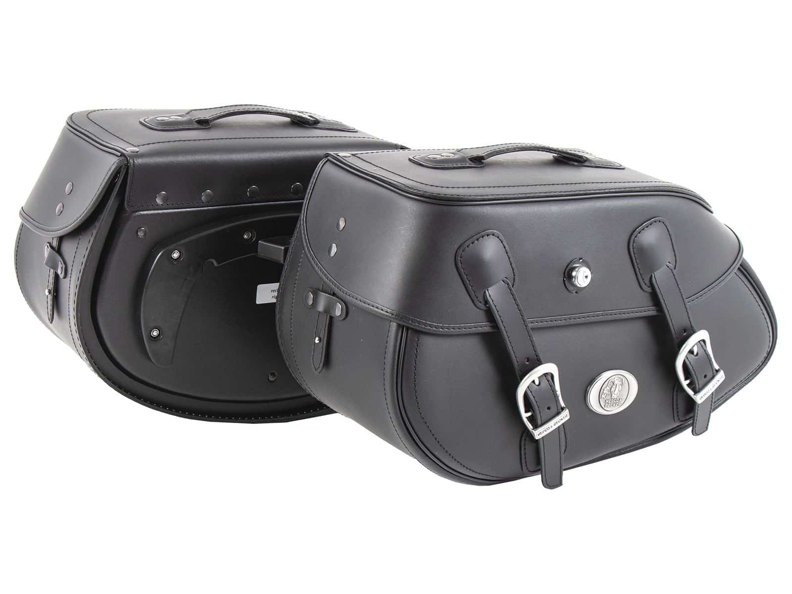 Satteltaschensatz Buffalo Big schwarz für C-Bow Träger Hepco & Becker