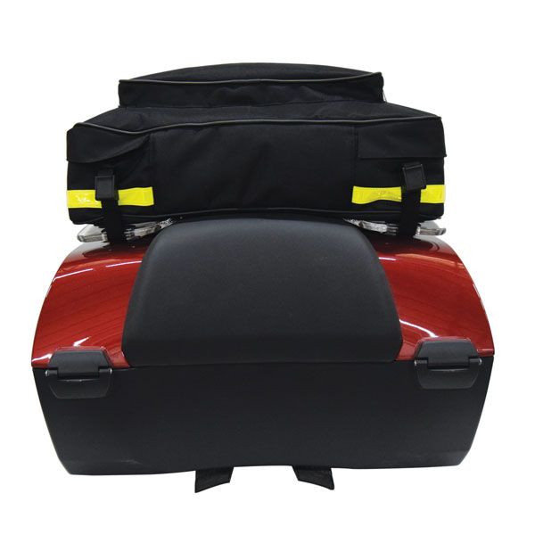 Hecktasche für Gepäckträger für Topcase BMW K 1600 GT /R 1250 RT /R 1200 RT, Cordura-Nylon, schwarz