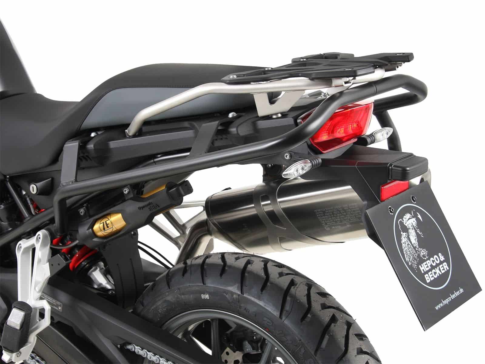 Heckschutzbügel schwarz für BMW F 750 GS Hepco & Becker
