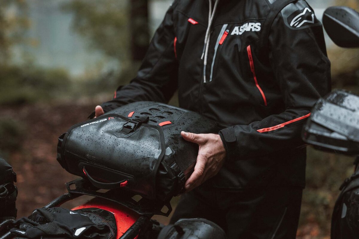 SW-Motech SysBag WP M mit Adapterplatte links für Honda XL 750 Transalp (23-)