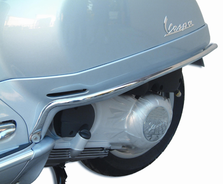 Sturzbügel Seitenhaube hinten für Vespa GTS /​GTS Super /GTV /​GT 60, 125-300ccm, chrom