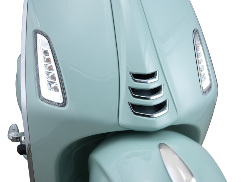 Blinker Kit vorne links/rechts für Vespa Primavera/​Sprint 50ccm 2T/​4T, klar