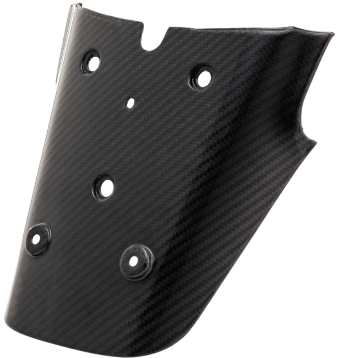 Nummernschildhalter hinten für Vespa GTS/​GTS Super/​GTV 125-300ccm, Carbon