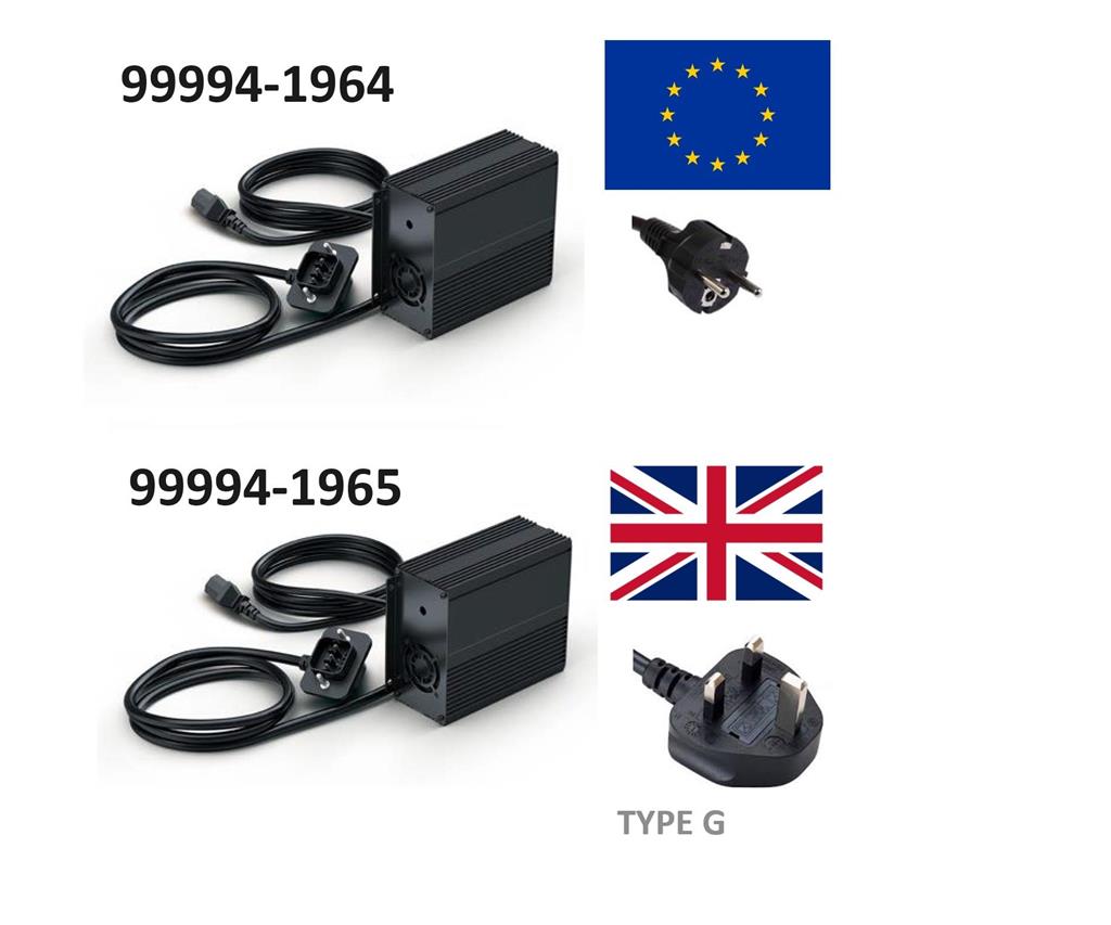 Batterieladegerät (EU-Stecker) für Kawasaki Ninja e-1 / Z e-1 (24-) Original