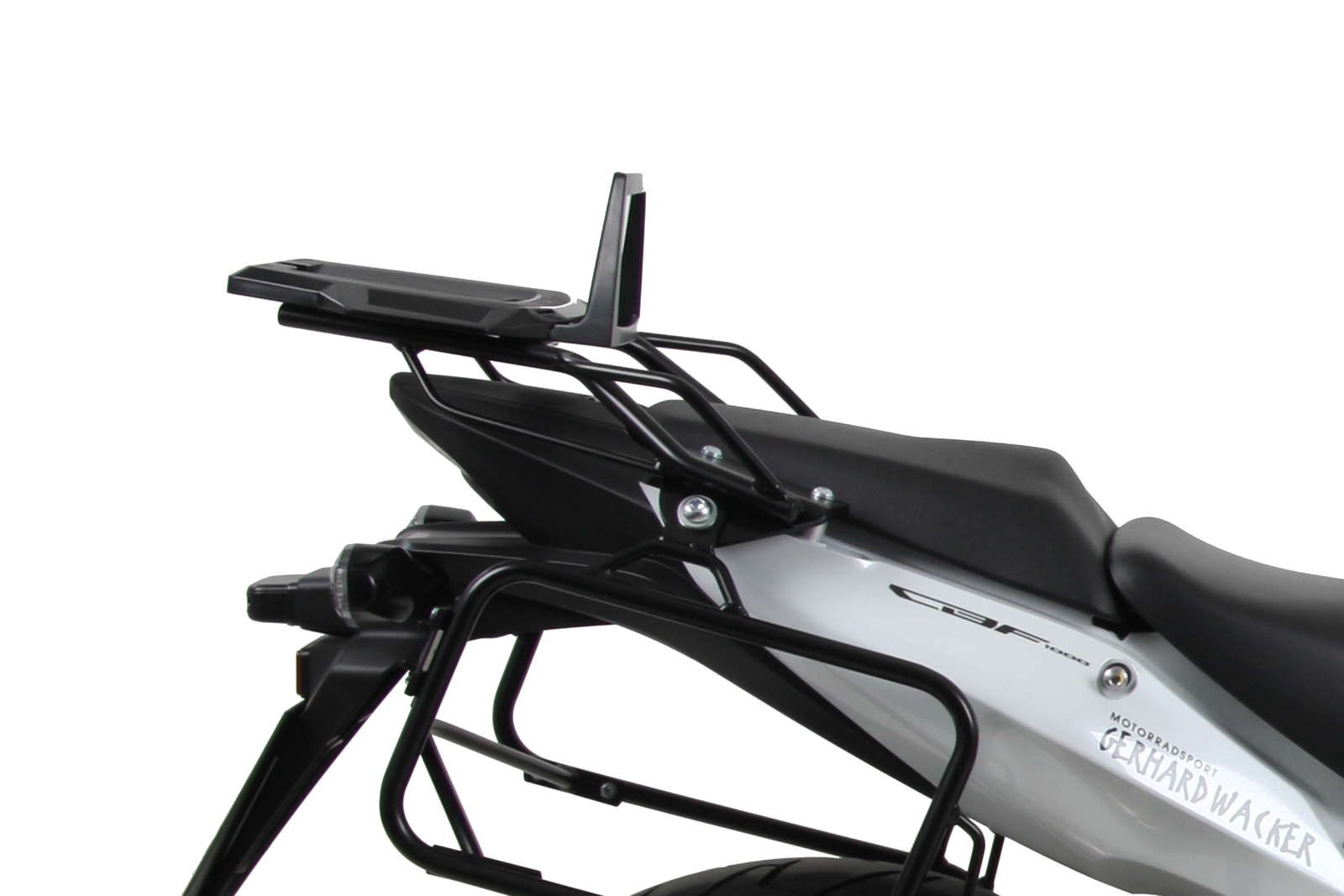 Alurack Topcase-Träger schwarz für Honda CBF 1000 F (10-16) Hepco & Becker