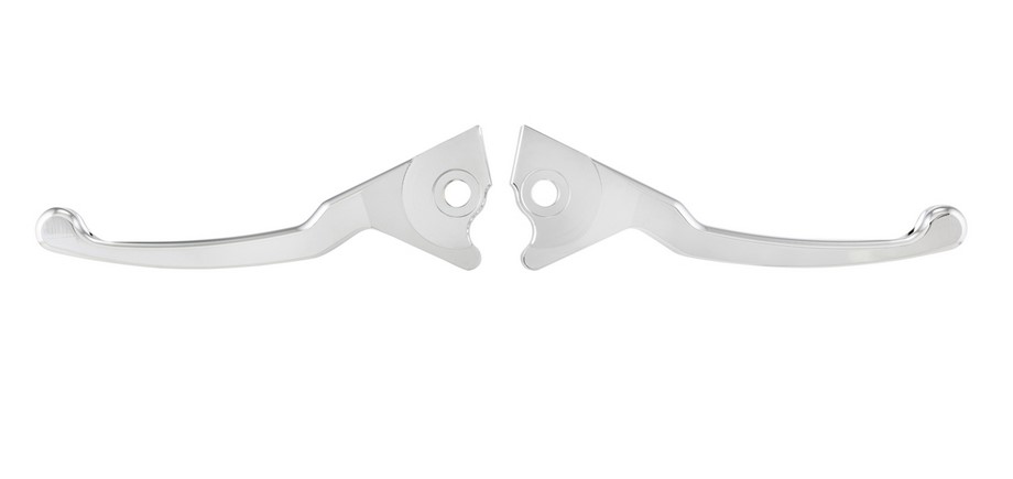 Sporthebel Set Bremse Shorty für Vespa, rechts und links, chrom