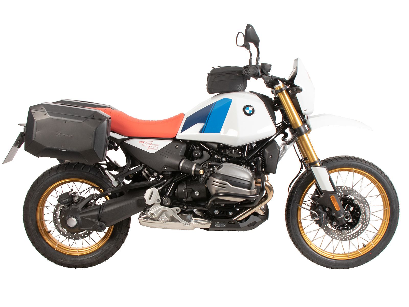 C-Bow Seitenträger schwarz für BMW R 12 G/S (25-) Hepco & Becker