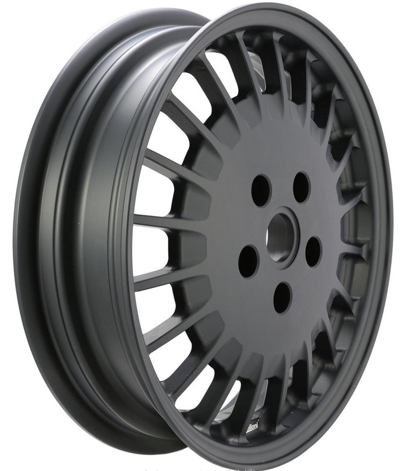 Felge vorne/hinten für Vespa GTS/​GTS Super/​GTV/​GT 60/​GT/​GT L/​946 125-300ccm, schwarz matt