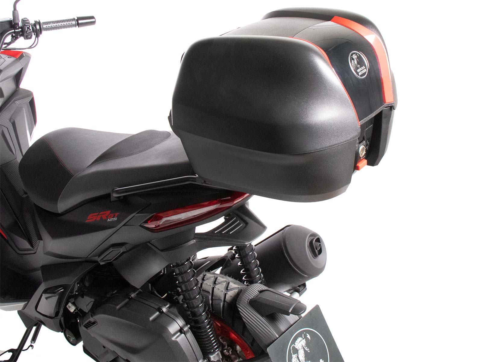 Journey Topcase 30 inkl. Träger für Aprilia SR GT 125 / 200 / Sport (22-) Hepco & Becker