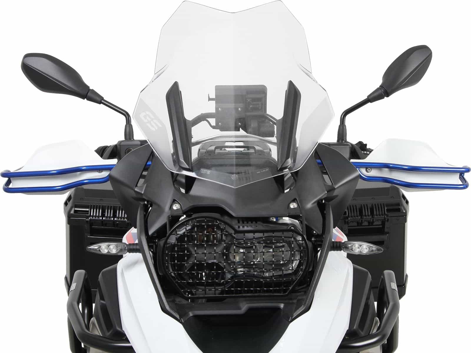 Griffschutz blau metallic für BMW R 1200 GS LC (13-18) Hepco & Becker