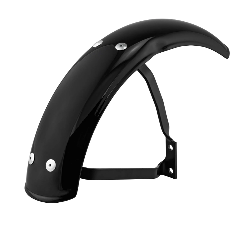 Kotflügel Garelli EVO II für Vespa PX 80-200ccm, GFK, schwarz