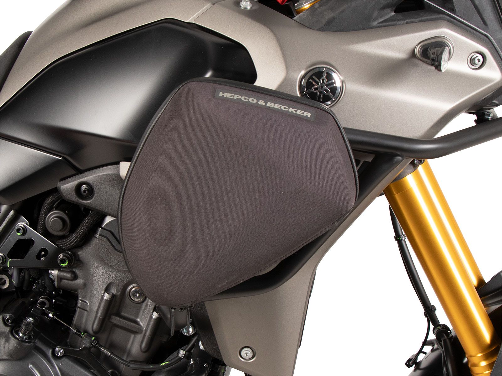 Tankschutzbügel schwarz für Yamaha Ténéré 700 (25-) Hepco & Becker