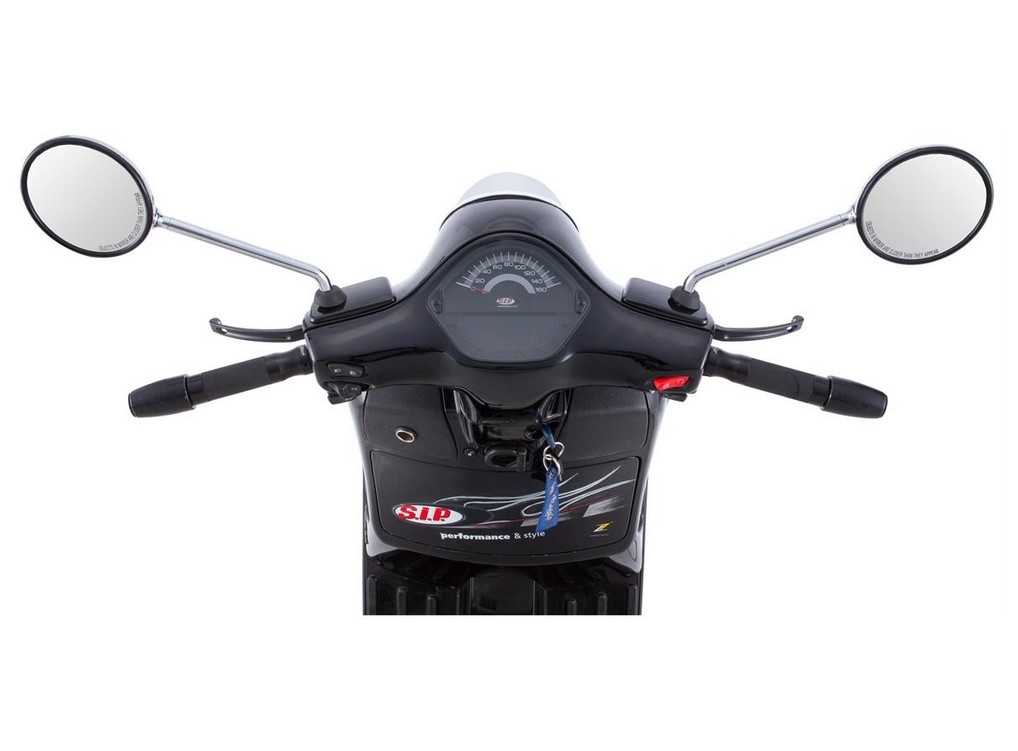 Drehzahlmesser/Tacho für Vespa GTS/​GTS Super/​GTS SuperSport, i.e., 125-300ccm (-'14), schwarz