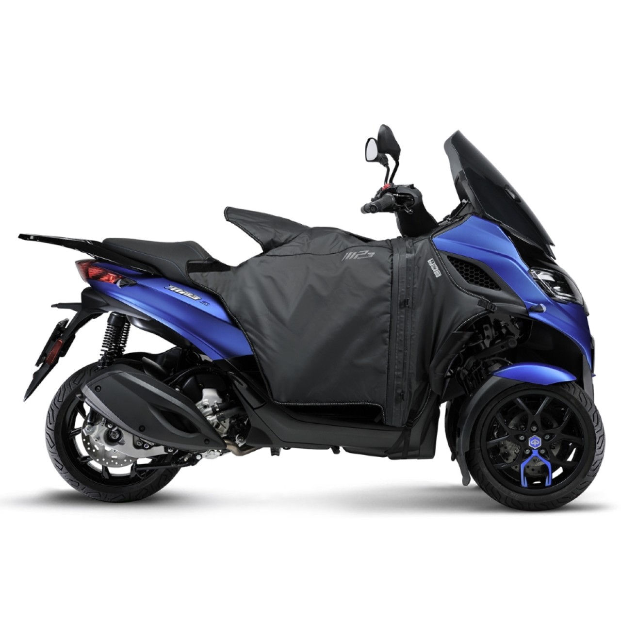 Beinschutzdecke Comfort+ schwarz für Piaggio MP3 310