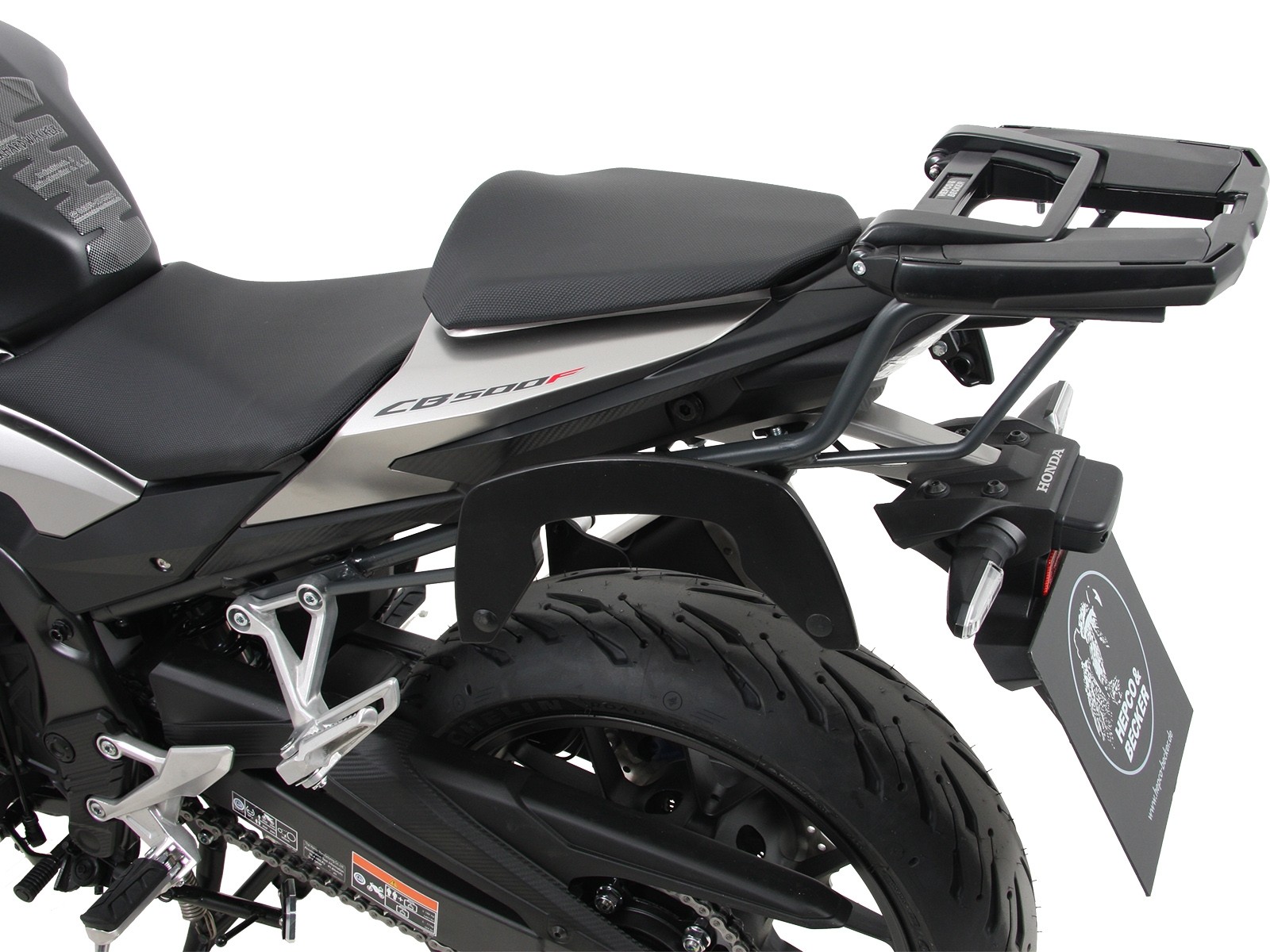 Easyrack Topcase-Träger anthrazit für Honda CB 500 F (19-23) Hepco & Becker