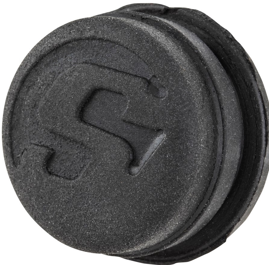 Abdeckkappe für Lenkerendengewichte, schwarz