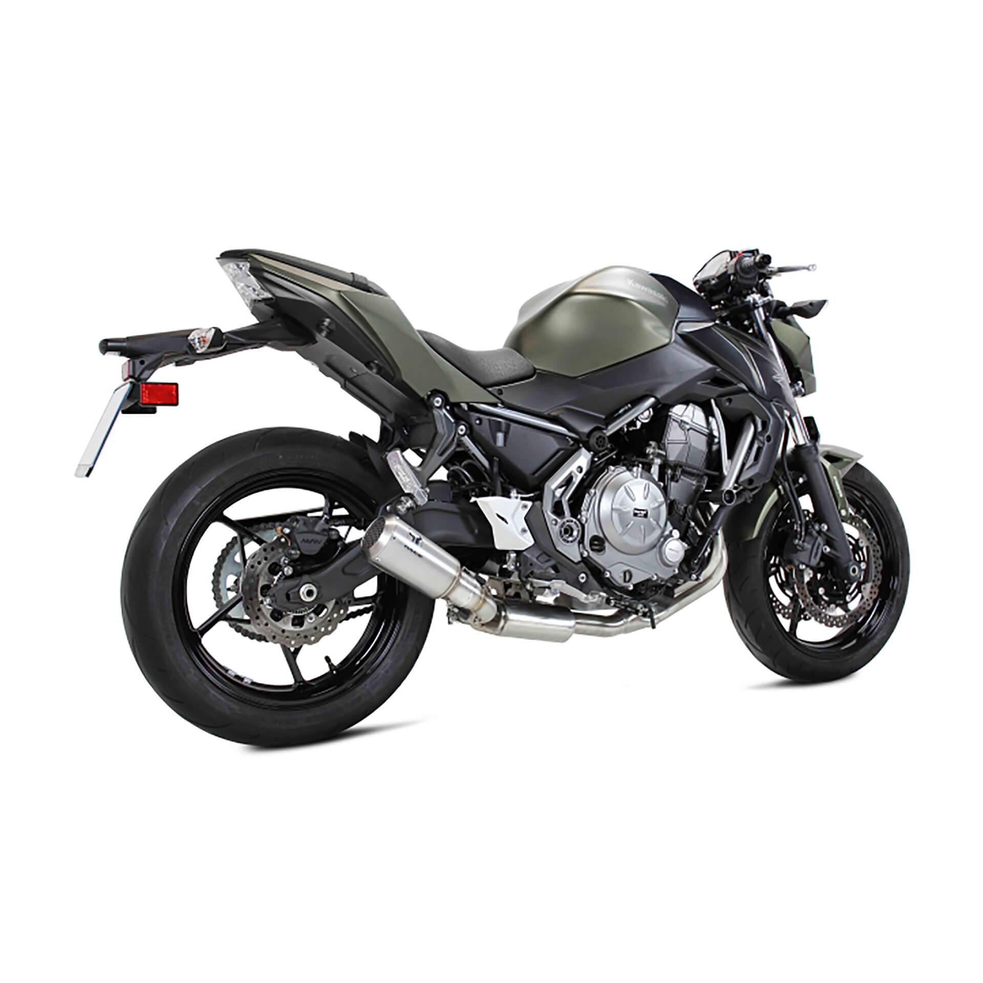 IXRACE MK2 Komplettanlage mit Kat Kawasaki Z 650 /RS, 650 Ninja (21-), Edelstahl, E-geprüft, Euro5