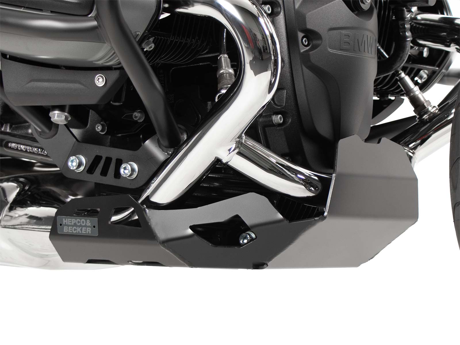 Motorschutzplatte schwarz für BMW R 12 Nine T (24-)  Hepco & Becker
