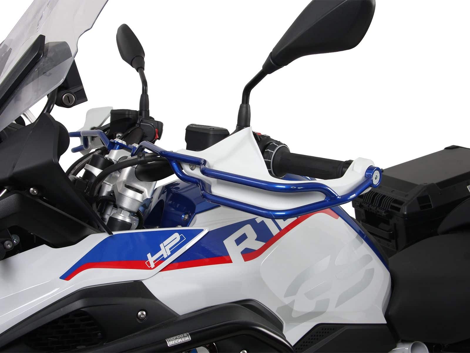 Griffschutz blau metallic für BMW R 1200 GS LC (13-18) Hepco & Becker