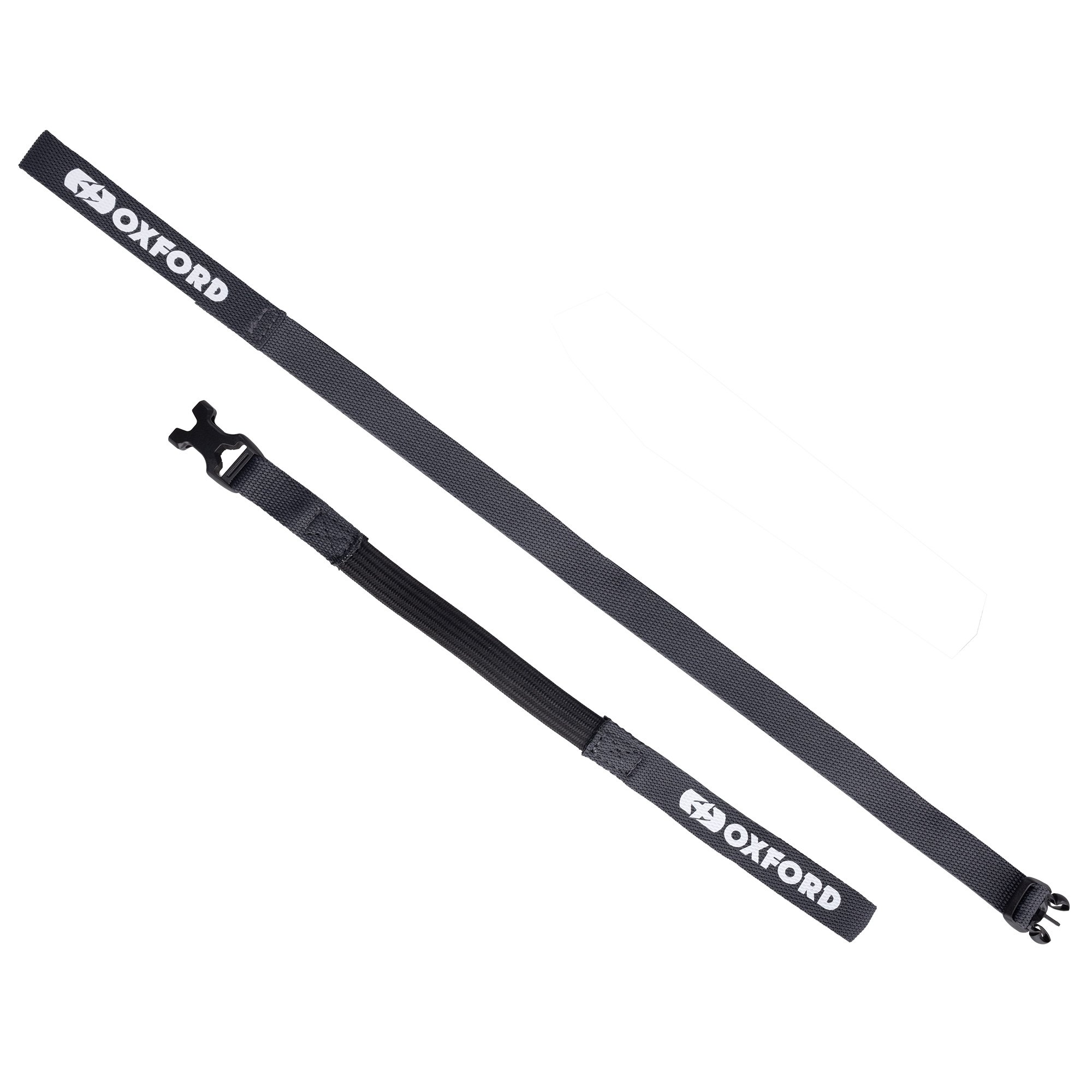 Atlas B-Clip, Spanngurtset 17mm x 1,2m, grau
