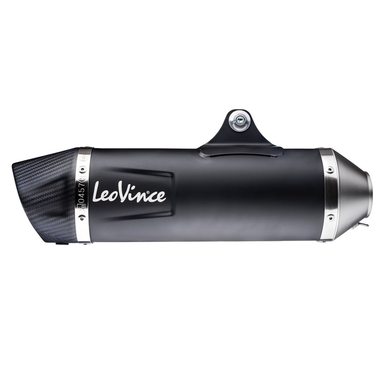 LeoVince Komplettanlage SBK Nero für Vespa GTS 125 /150, Edelstahl schwarz, ABE, Euro4