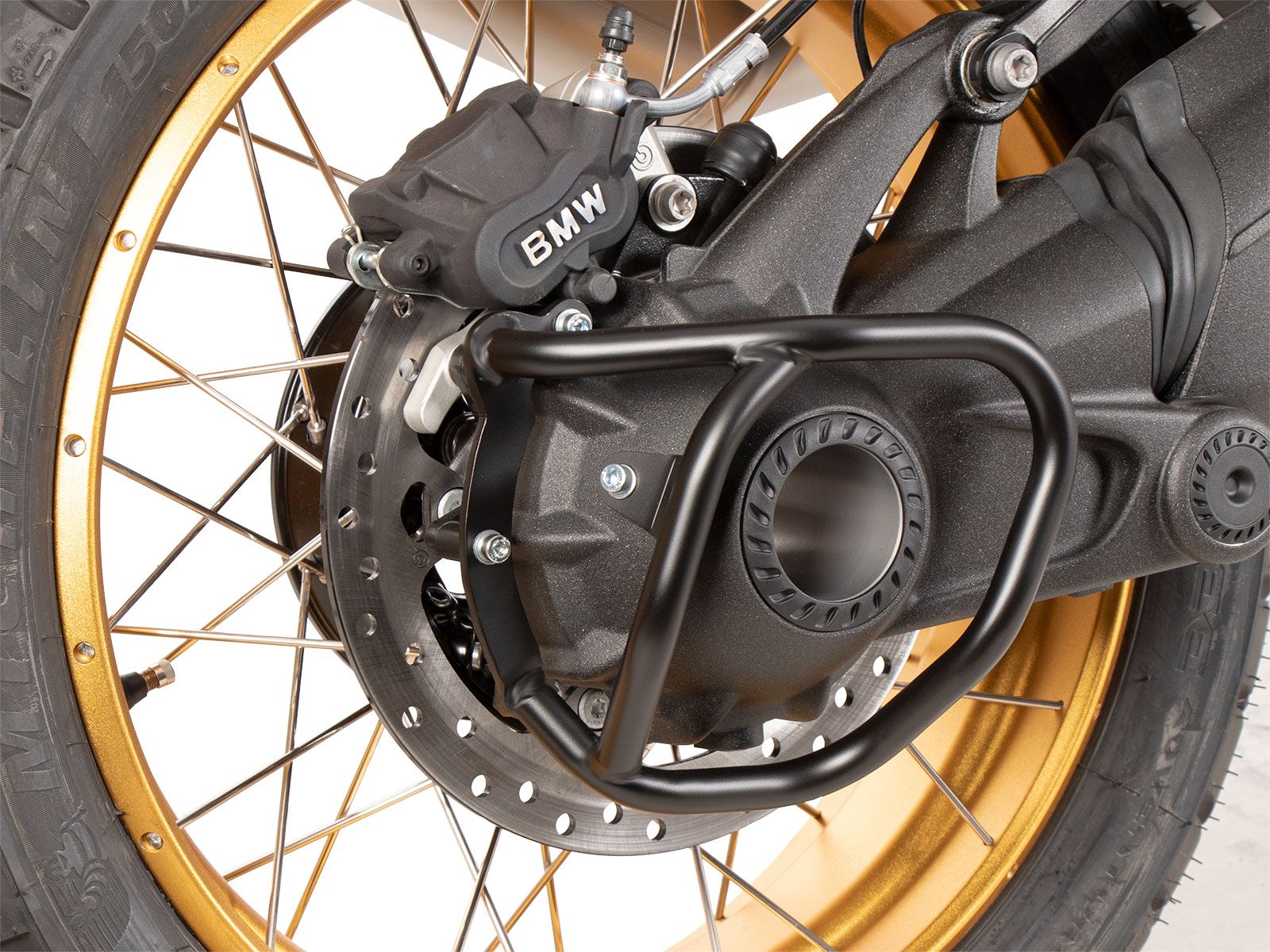 Kardanschutz schwarz für BMW R nineT Scrambler (16-23) Hepco & Becker