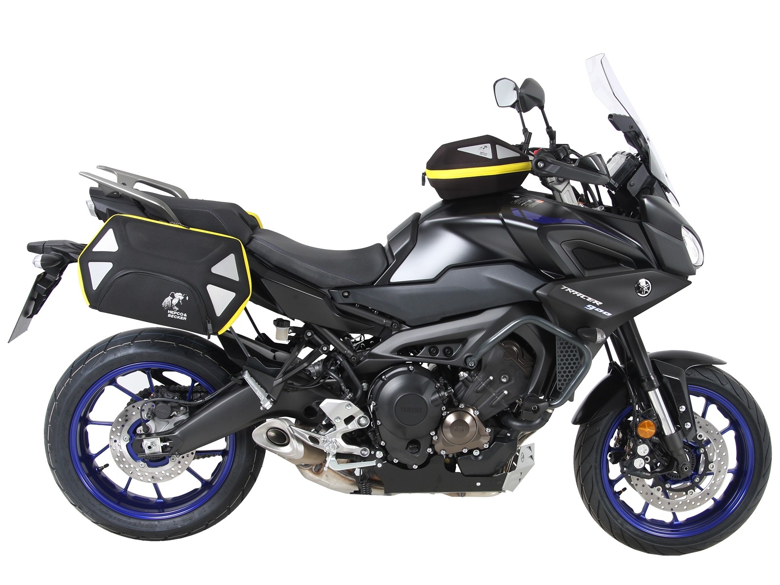 C-Bow Seitenträger anthrazit für Yamaha Tracer 900 / GT (Bj.18-) Hepco & Becker