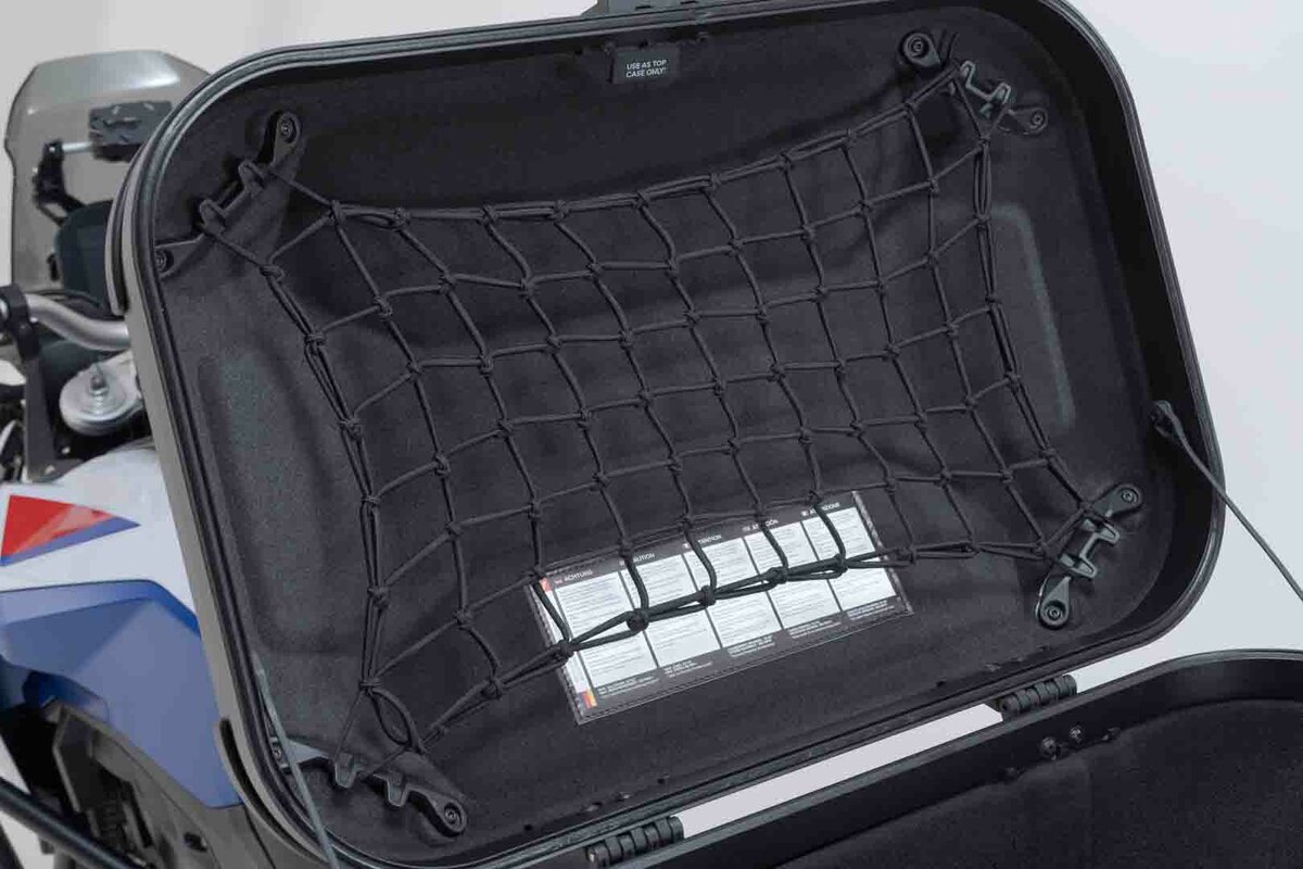 SW-Motech Deckelnetz für DUSC XL Topcase schwarz