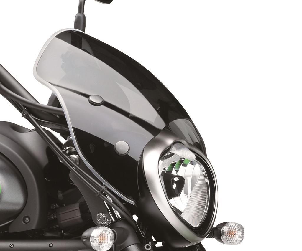 Gabelhalterung Quick Release für Windschild für Vulcan S (Bj.15-19) Original Kawasaki