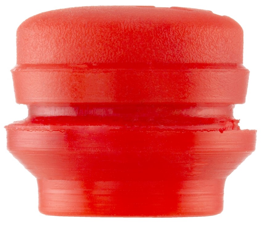 Abdeckkappe für Lenkerendengewichte, rot