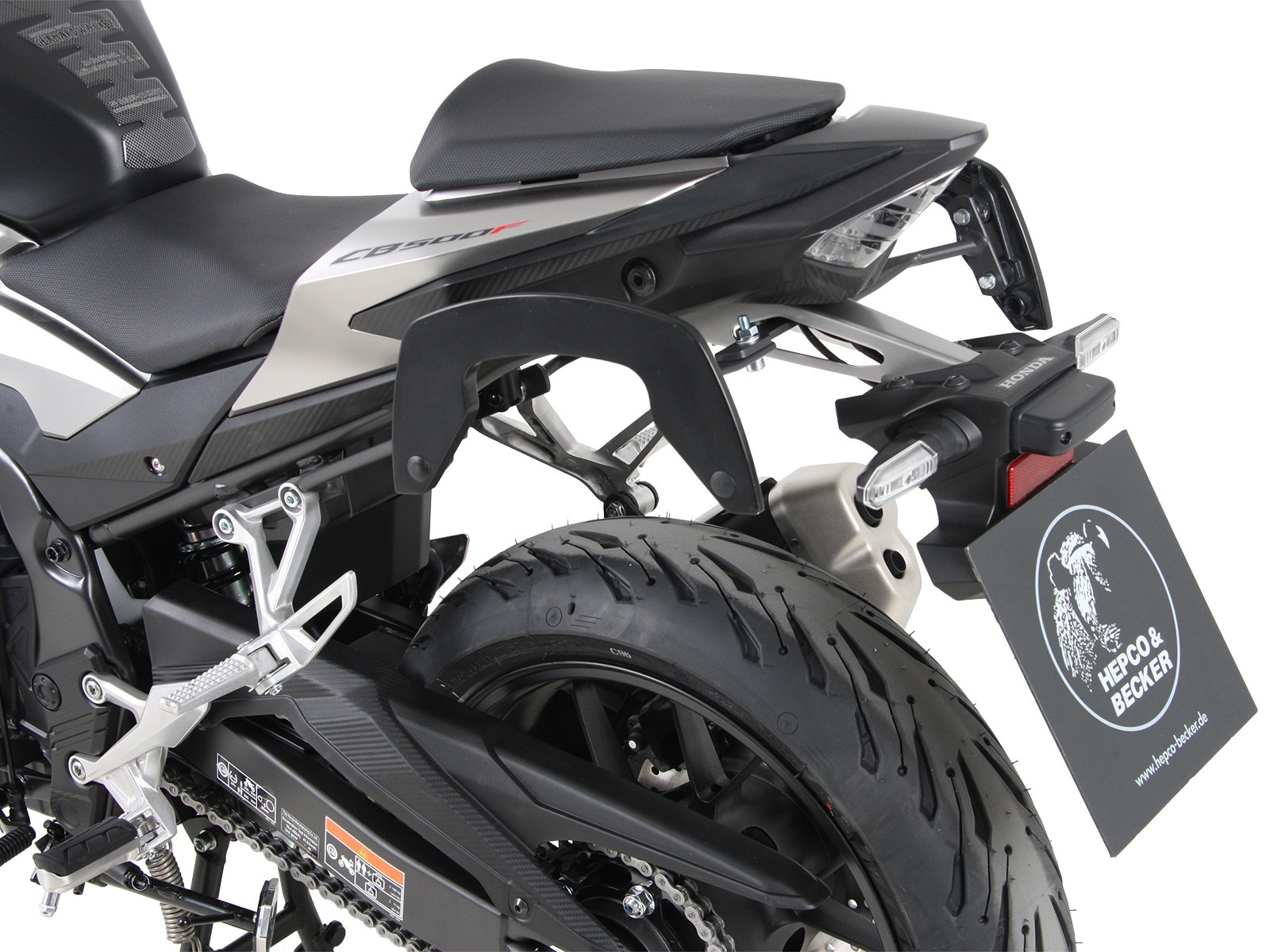 C-Bow Seitenträger anthrazit für Honda CB 500 F (19-23) Hepco & Becker