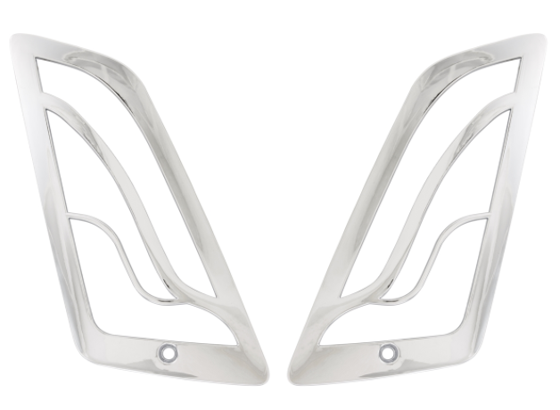 Blinkergitter rechts und links, vorne für Vespa GTS/​GTS Super/​GTV/​GT 60/​GT/​GT L, chrom