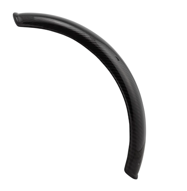 Kotflügel 2.0 Garelli EVO II ohne Halter für Vespa PX 80-200ccm, Carbon klar