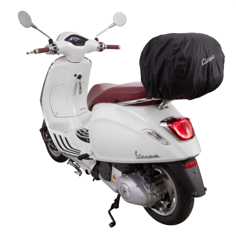 Gepäckkorb Kit "Classic" mit Gepäckbrücke für Vespa LX/​LXV/S 50-150ccm, dunkelbraun