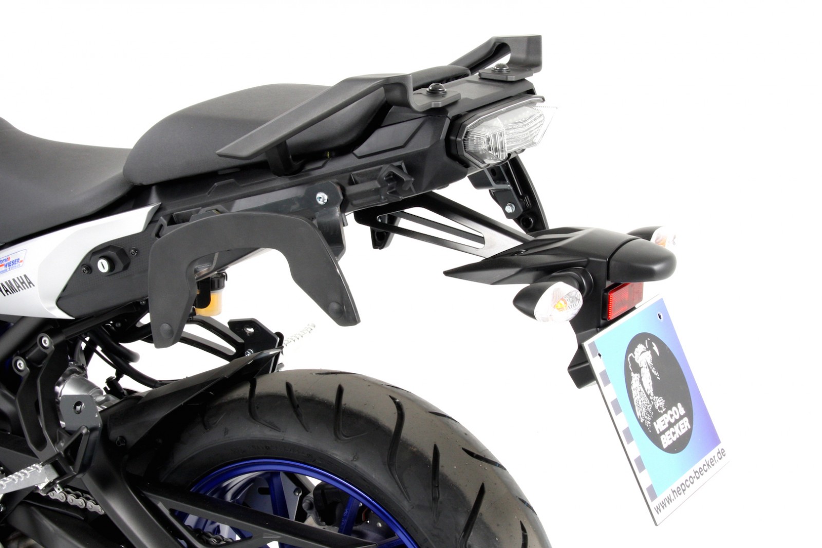 C-Bow Seitenträger anthrazit für Yamaha MT-09 Tracer ABS (Bj.15-) Hepco & Becker