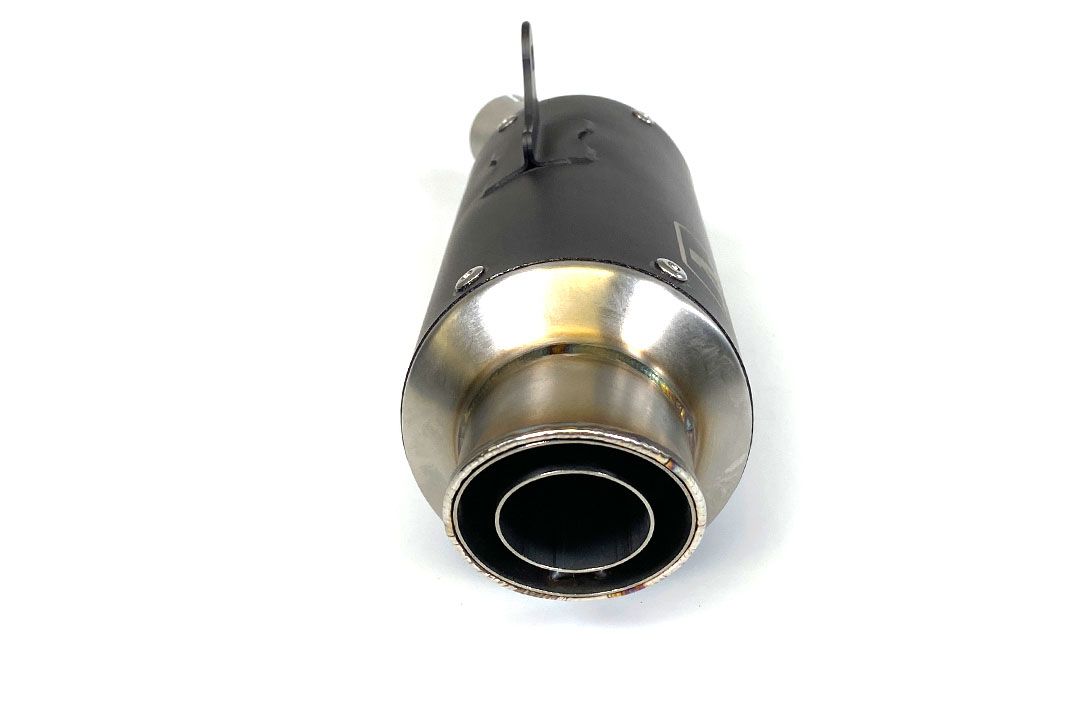 ARROW Auspuff DARK GP2 für Kawasaki Ninja 400 (18-)