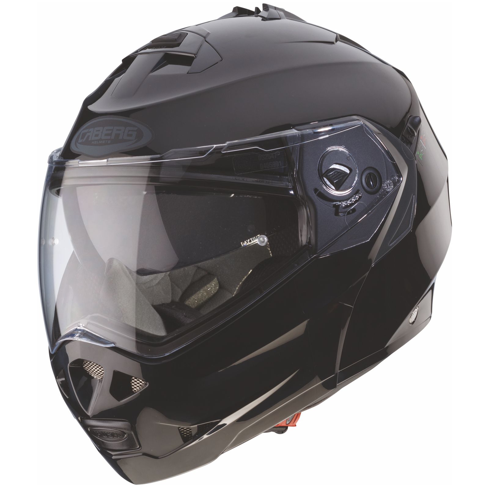 Caberg Helm Duke II Smart, schwarz (unlackiert)