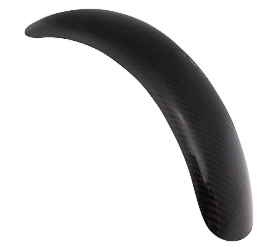 Kotflügel Garelli Race EVO II ohne Halter universell, für Vespa PX 80-200ccm, Carbon klar