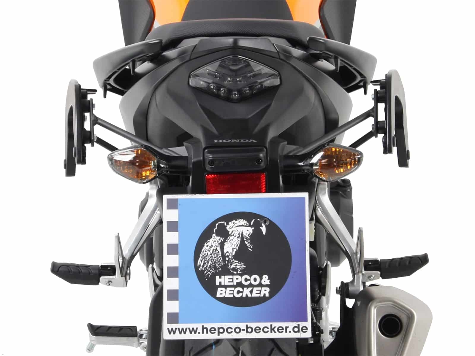 C-Bow Taschenhalter anthrazit für Honda CB 500 X (19-23) Hepco & Becker