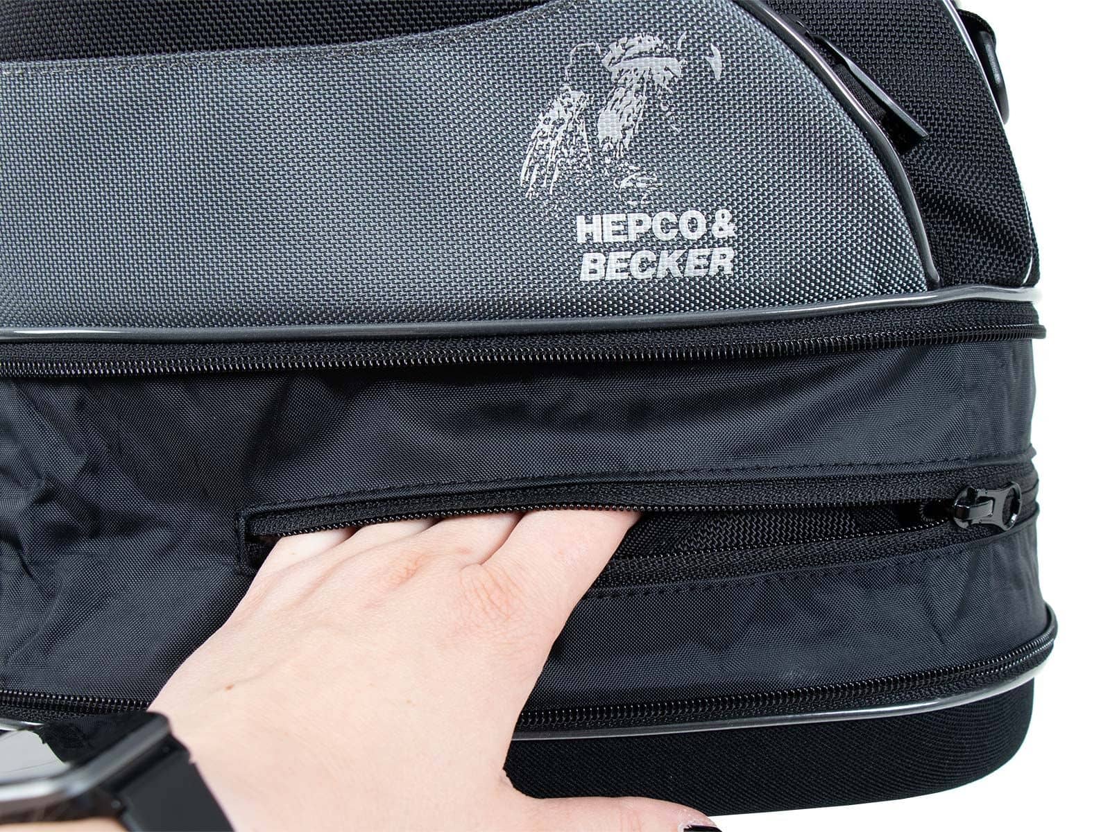 Hecktasche Street schwarz Hepco & Becker