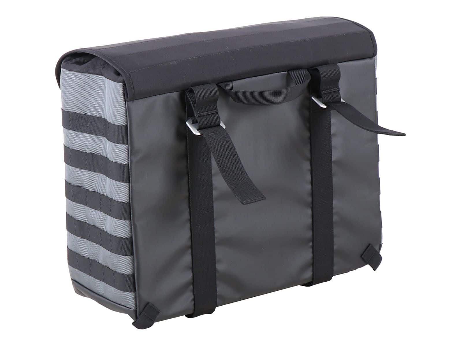 Seitentaschensatz Xtravel Basic inkl. 2x Universaladapterplatte für Rohrseitenkofferträger